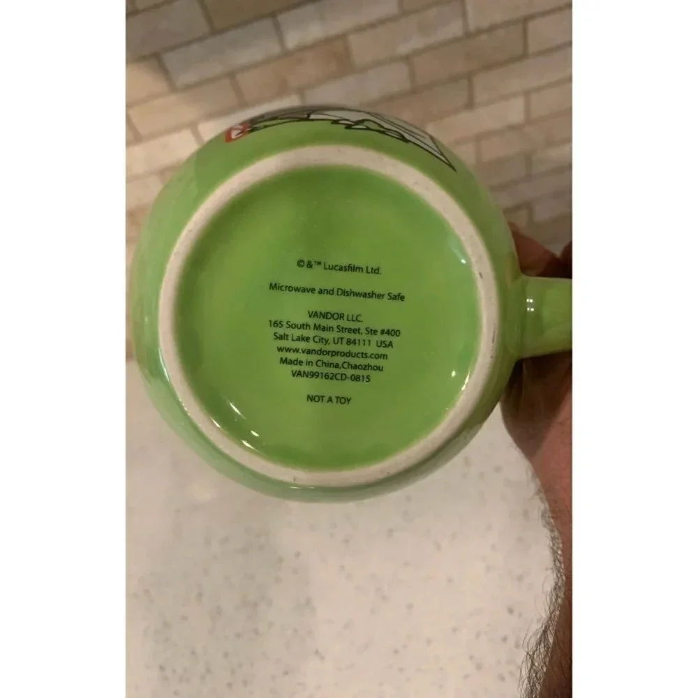 Lucasfilms Star Wars Yoda Christmas Coffee Mug  “A Merry Christmas May You Have